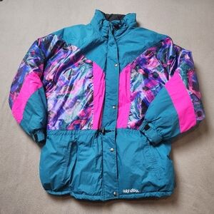 VINTAGE 80s / 90s SKI-DOO Jacket Snowmobile Snow Ski Jacket